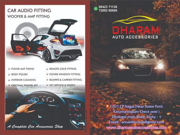 Best Auto Accessories in Trichy
