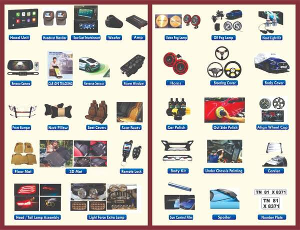Best Auto Accessories in Trichy