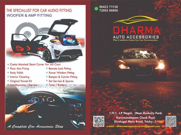 Best Auto Accessories in Trichy